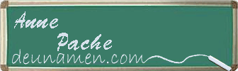 Anne Pache Visitenkarte
